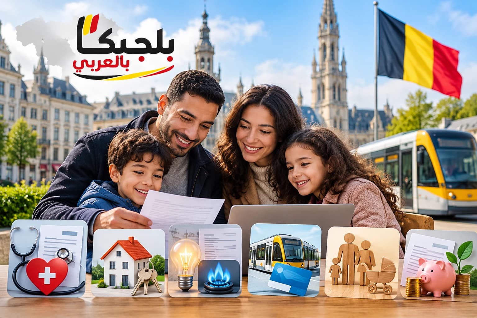 المساعدات والامتيازات الاجتماعية في بلجيكا 2026 – بلجيكا بالعربي